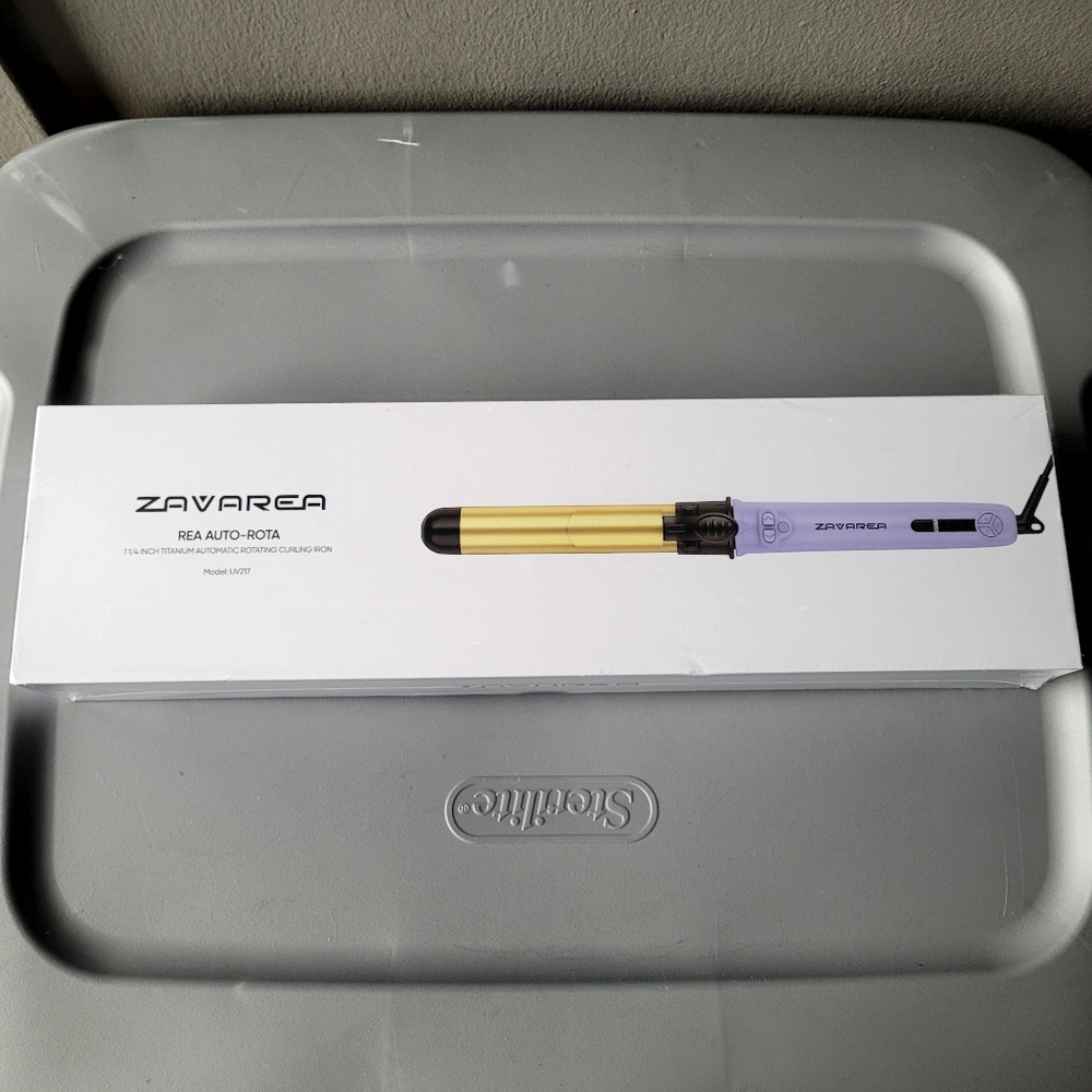 Zavarea Titanium Automatic Rotating Curling Iron